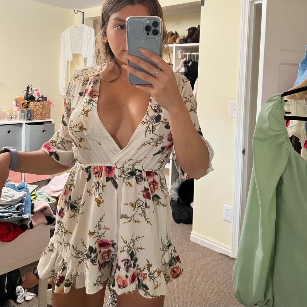 Floral romper
